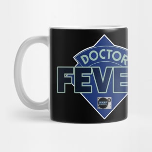 Doctor Johnny Fever - WKRP in Cincinnati - Doctor Who Style Logo Mug